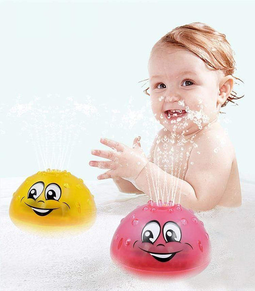 2021 Updated Baby Bath Toys, Light Up Whale Spray Bath Toys, Sprinkler Bathtub Toys for Toddlers Infant Kids Boys Girls Baby, Bathtub Shower Pool