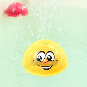 Yellow Jellybean reenfashionpool Baby Bath Toys, Automatic Spray Water Light Rotate with Shower Pool Kids Toys for Kids Toddlers Boys Girls Swimming Party Bathroom Toy for Baby BT-002 Product Image