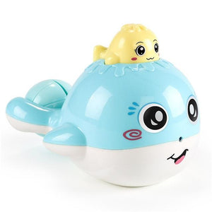 Whales Greenfashionpool Baby Bathing Toys Cute Floating Squirts Animal Toys Sets with Duck Penguin Egg, Whale, Pig, Bear, Elephant 36 Foam Bath Letters&Numbers Water Spray Sprinkler for Babies Infants Toddlers Bathtub Time BT-003 Product Image