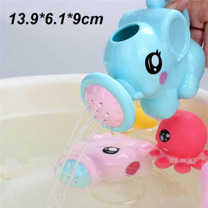 Elephant Kettle Greenfashionpool Baby Bathing Toys Cute Floating Squirts Animal Toys Sets with Duck Penguin Egg, Whale, Pig, Bear, Elephant 36 Foam Bath Letters&Numbers Water Spray Sprinkler for Babies Infants Toddlers Bathtub Time BT-003 Product Image