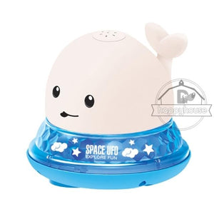 UFO White Whale Greenfashionpool Baby Bath Toys Whale Automatic Spray Water Bath Toy with Music LED Light, Bath Toys Bathtub Toys for Toddlers Babies Kids 1 2 3 4 5 Year Old Girls Boys Gifts BT-004 Product Image