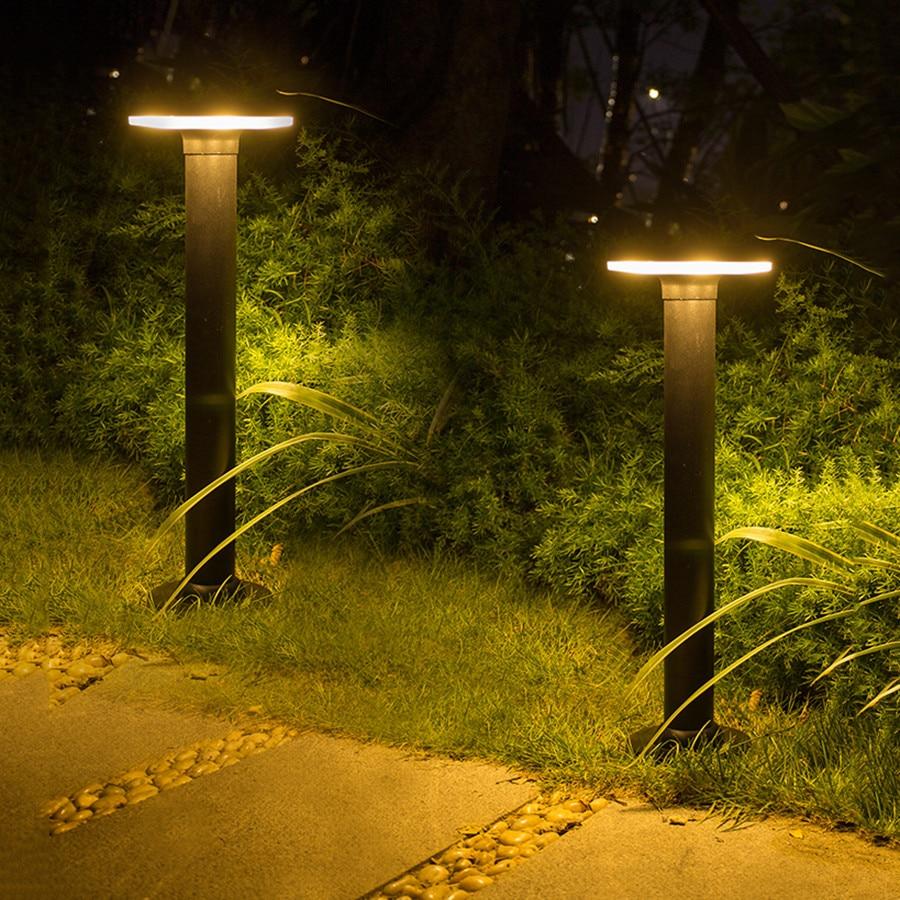 2pcs Greenfashionpool Outdoor Pathway Lights, Aluminum Finished Landscape Path Lights, Lawn Lamp, Lamp Post Waterproof Led Pathway Lights for Lawn, Garden, Courtyard, Walkway, Park and Community PL-001 Product Image