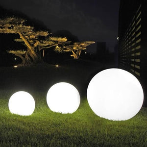 40cm Floating LED Globe Light, Rechargeable Waterproof RGB Ball